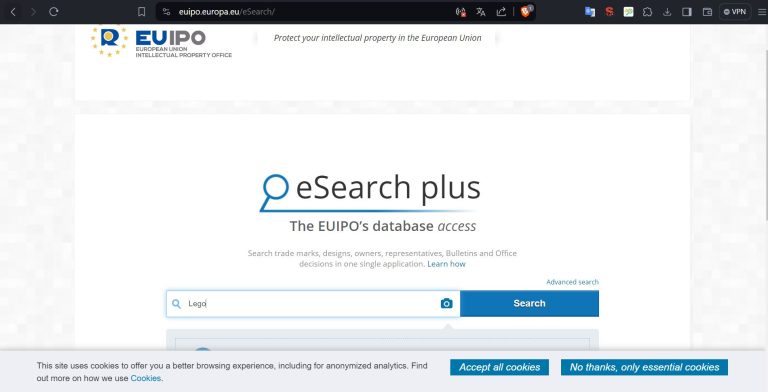 Image showcasing European Community Trademark Search